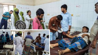 সিলেটে ফুটবল খেলা নিয়ে সংঘর্ষ, আহত ২০