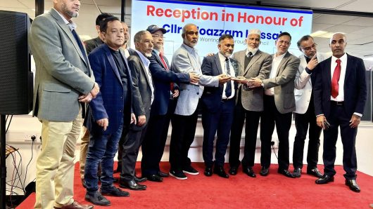 কসবা-খাসা ওয়েলফেয়ার ট্রাস্ট ইউকে’র পক্ষ থেকে মেয়র পিতা ও কাউন্সিলর কন্যাকে সংবর্ধনা
