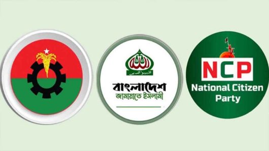 বিবাদে রাজনীতির চার স্রোত