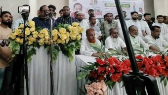 বিনা ভোটের এমপি নাহিদ কোন উন্নয়ন করতে পারেননি: বিয়ানীবাজারে কাহের শামীম