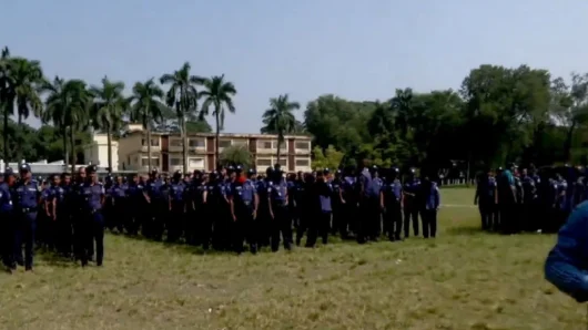 রাকসু নির্বাচন ঘিরে ২ হাজার পুলিশ ও ১৮ প্লাটুন র‌্যাব-বিজিবি মোতায়েন