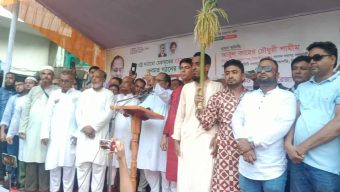 বিয়ানীবাজারে বিএনপির মনোনয়ন প্রত্যাশী আবুল কাহের শামীমের গণমিছিল