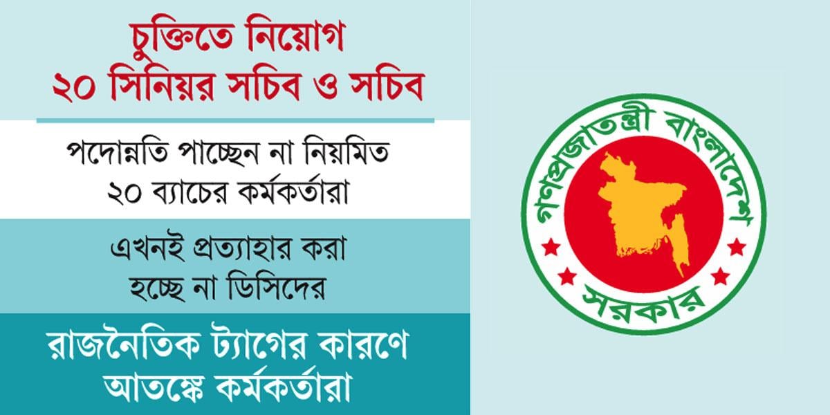 চুক্তির নিয়োগে এলোমেলো প্রশাসন