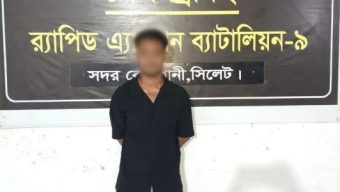 জকিগঞ্জে সেই ইমরান র‌্যাবের হাতে পাকড়াও