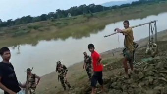 জকিগঞ্জ সীমান্তে বিএসএফের প্রবেশ, স্থানীয়দের প্রতিরোধ