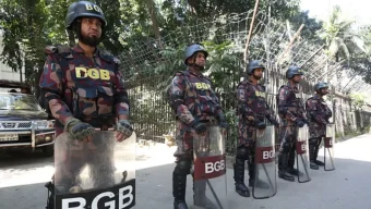 ট্রাইব্যুনাল চত্বরে আজও কড়া নিরাপত্তা