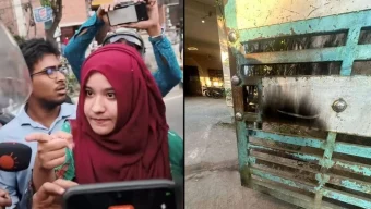 ডাকসু নেত্রী রাফিয়ার গ্রামের বাড়িতে হাতবোমা নিক্ষেপ: গ্রেপ্তার ৪