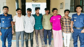 দিরাইয়ে ৫ মাদক সেবী আটক