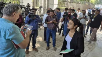 ট্রাইব্যুনালে দেশি-বিদেশি গণমাধ্যমকর্মীদের ভিড়