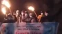 মধ্যরাতে মৃদুস্বরে স্লোগান দিয়ে নিষিদ্ধ ছাত্রলীগের মশাল মিছিল