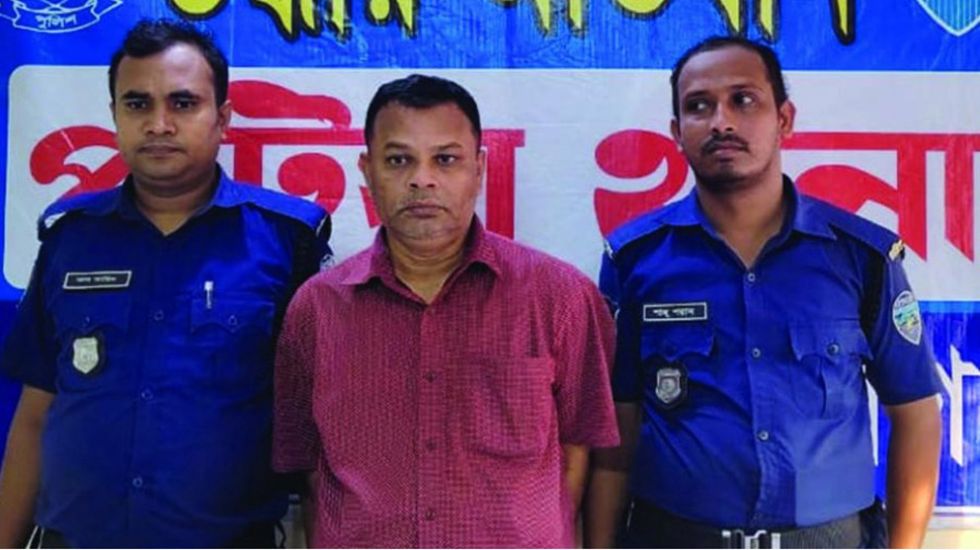 ৫৭ মামলার আসামি সিলেট থেকে গ্রেফতার