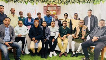 বিয়ানীবাজারে ডিএম হাইস্কুল এসএসসি-৯৫ ব্যাচের দুই প্রবাসী সংবর্ধনা