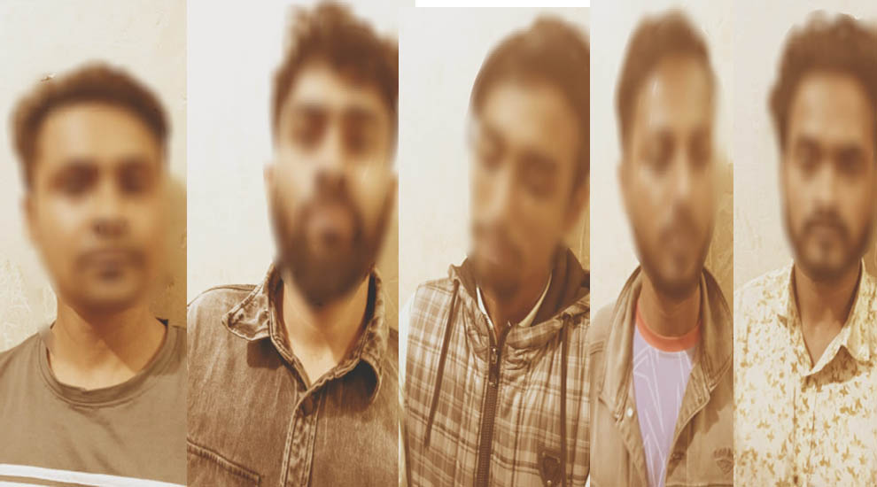 সিলেট নগরী থেকে ৫ ছিনতাইকারী গ্রেফতার