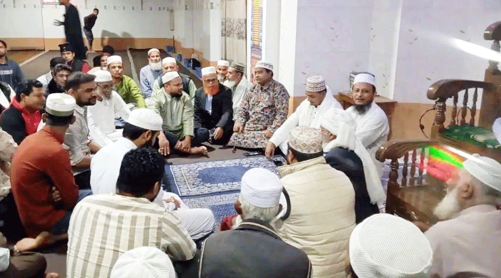 বিয়ানীবাজারে খালেদা জিয়ার সুস্থতা কামনায় ফয়সল চৌধুরীর উদ্যোগে বিএনপির দোয়া মাহফিল