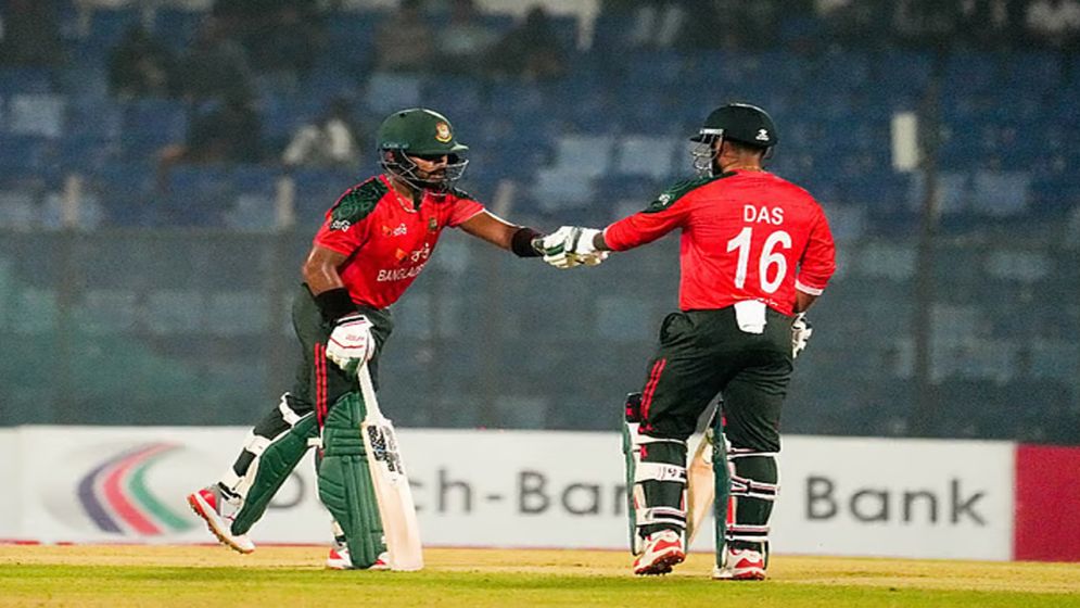 রেকর্ড গড়া জয়ে সিরিজে সমতায় ফিরল বাংলাদেশ