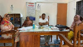 বিয়ানীবাজারেও প্রাথমিক শিক্ষকদের কর্মবিরতি পালন