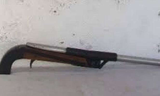 বিয়ানীবাজারে বাঁশঝাড়ের ভিতর থেকে শটগান উদ্ধার