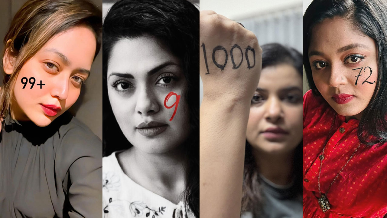 তারকারা হঠাৎ হাতে-গালে সংখ্যা লিখছেন কেন?