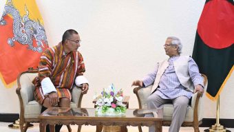 আমাদের ভবিষ্যৎ একসঙ্গে গড়ে তুলতে হবে: ভুটানের প্রধানমন্ত্রীকে প্রধান উপদেষ্টা