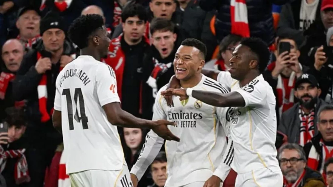 এমবাপ্পের জোড়া গোলে রিয়ালের বড় জয়, আর্সেনালের দাপট অব্যাহত