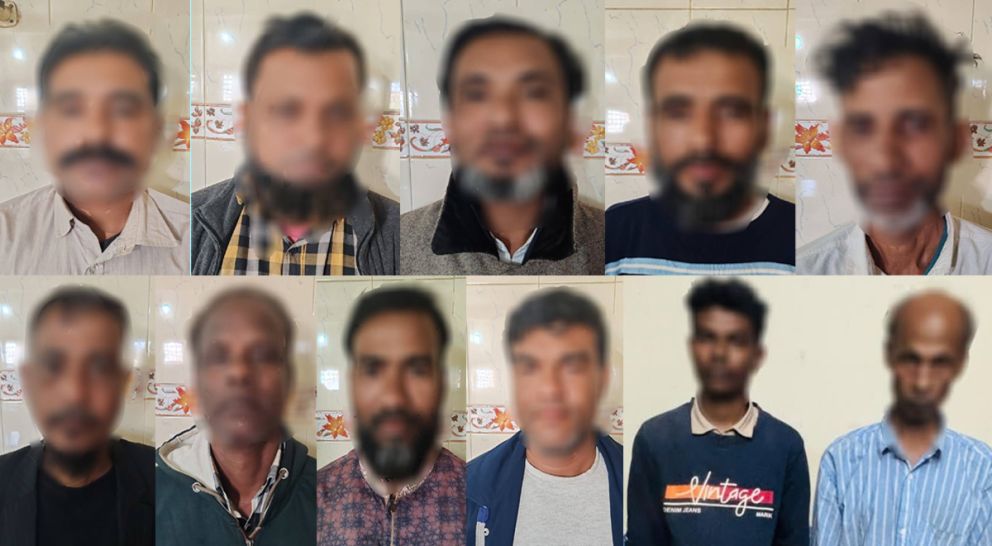 সিলেটে পুলিশের দুই অভিযানে ১১ জন আটক