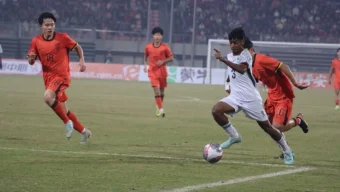 চীনের কাছে হেরে এশিয়া কাপের বাছাইয়ে বাংলাদেশের বিদায়