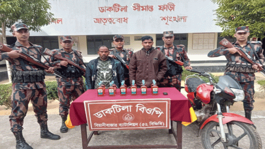 জুড়ীতে মাদকসহ আটক ২