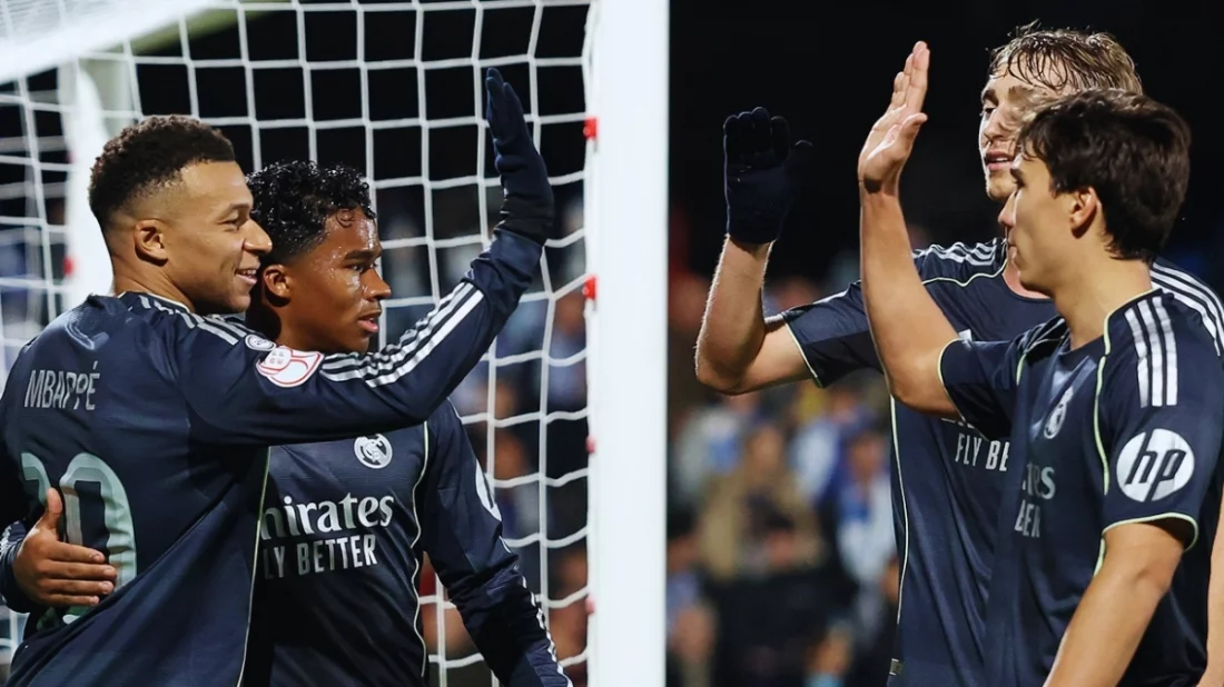 এমবাপের জোড়া গোলে রিয়াল মাদ্রিদের জয়