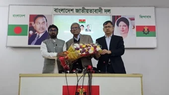 বিএনপিতে যোগ দিলেন গণঅধিকারের রাশেদ খাঁন