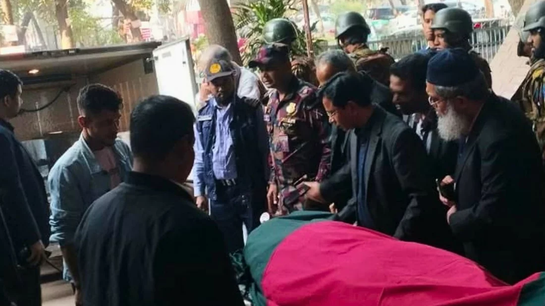 শহীদ ওসমান হাদির ময়নাতদন্ত সম্পন্ন, জানাজার প্রস্তুতি চূড়ান্ত