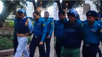 ট্রাইব্যুনালে হাসিমুখে শাজাহান খান, বিষণ্ণ পলক