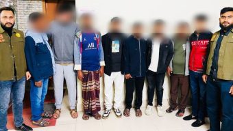 সিলেটে রাতের জুয়ায় মত্ত যুবকেরা, গ্রেফতার ৮