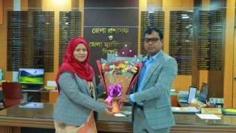 বিয়ানীবাজারে নতুন ইউএনও’র যোগদান