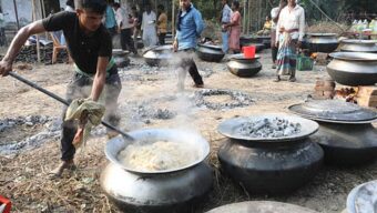তারেক রহমানের সিলেট সফর : মিনিস্টার বাড়িতে ১২ হাজার মানুষের খাবার প্রস্তুত
