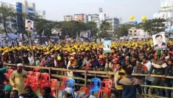 সিলেট আলিয়া মাদ্রাসা মাঠে লাখো জনতার ঢল