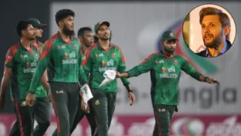 বিশ্বকাপ থেকে বাংলাদেশকে বাদ দেওয়ায় আইসিসির ওপর ক্ষুব্ধ আফ্রিদি