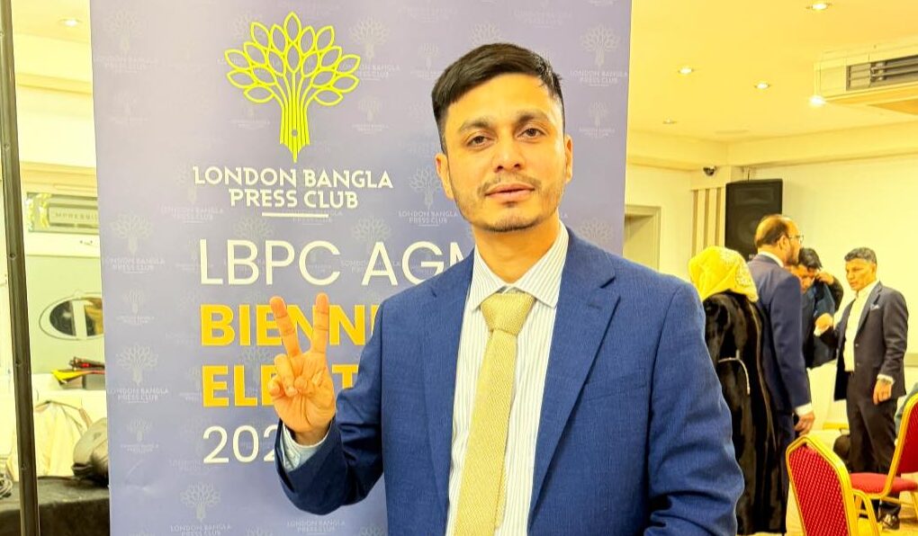 লন্ডন বাংলা প্রেস ক্লাবের মিডিয়া এন্ড আইটি সম্পাদক পদে ফয়সল মাহমুদ বিজয়ী
