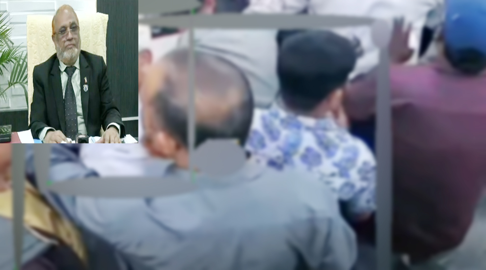 সিকৃবি শিক্ষকদের হাতাহাতি, ভিসিসহ আহত অন্তত ৬