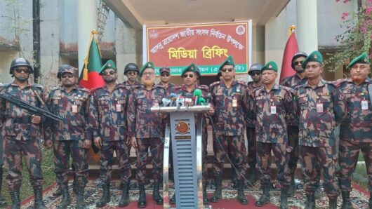 নির্বাচন ঘিরে সীমান্তবর্তী উপজেলায় বিজিবির সর্বোচ্চ সতর্কতা