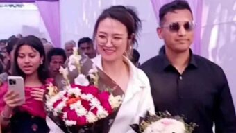প্রেমের টানে মৌলভীবাজারে চীনা তরুণী