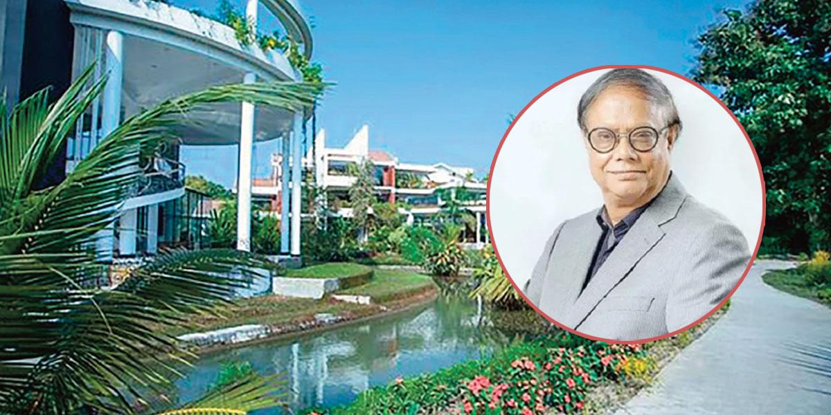 বালিকা বিদ্যালয়ে মনসুরের স্পা-রিসোর্ট