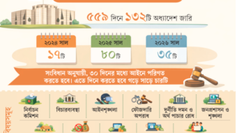 অন্তর্বর্তী সরকারের ১৩২ অধ্যাদেশ অনিশ্চয়তায়
