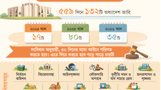 অন্তর্বর্তী সরকারের ১৩২ অধ্যাদেশ অনিশ্চয়তায়