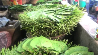 বিয়ানীবাজারে পানের বাজারে গলা শুকানো দাম