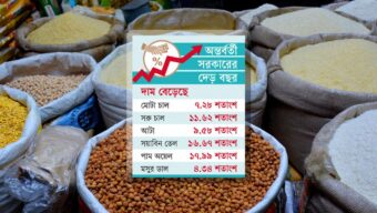 অন্তর্বর্তী সরকারের আমলে ছয় পণ্যের দাম বেড়েছে সোয়া ১১ শতাংশ