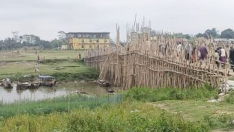 ধলাই নদীতে স্বপ্নের সেতুর অপেক্ষায় অর্ধ লক্ষ মানুষ