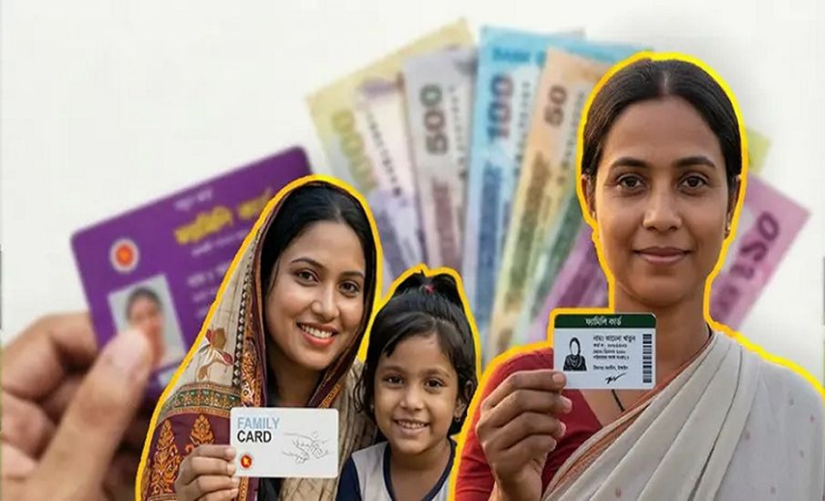 আজ ফ্যামিলি কার্ড পাচ্ছেন সিলেট বিভাগের ৬৯৭ নারী