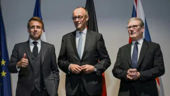 ইরানের বিরুদ্ধে এবার যুদ্ধে জড়াচ্ছে ফ্রান্স-জার্মানি-যুক্তরাজ্য?