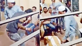 ডাব চুরির অভিযোগে ছাত্রদল নেতাসহ দু’জনকে জুতাপেটা, ভিডিও ভাইরাল