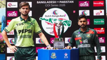 টস জিতলো বাংলাদেশ, ব্যাট করবে পাকিস্তান